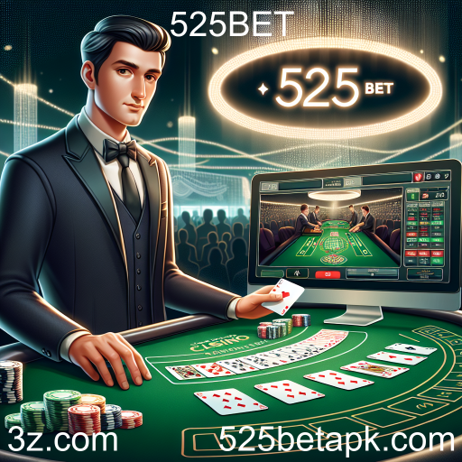 Cassinos ao Vivo no 525BET: Uma Experiência de Jogo Inigualável